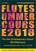 Flute Summer Course 2018